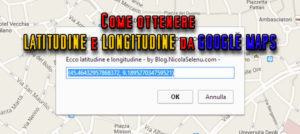 tutorial coordinate mappa google latitudine longitudine google maps